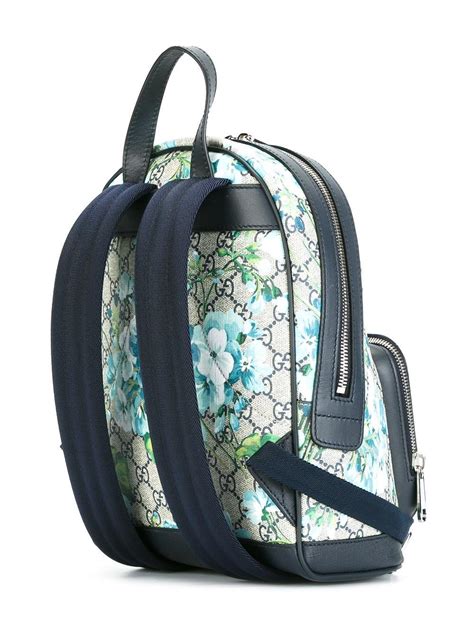 gucci blooms backpack review|Gucci Gg Blooms Supreme Small Backpack in Blue .